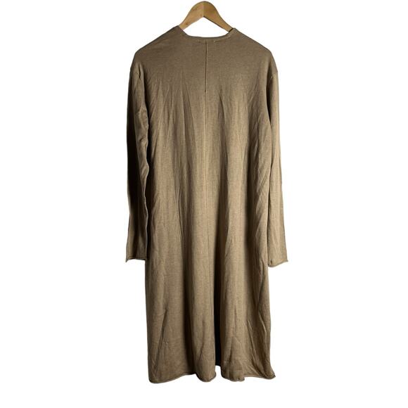 Splendid Evereve Nyla Silk Blend Heather Camel Mid Cardigan Sweater Size XL - Picture 10 of 13